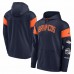 Denver Broncos Men's Nike Navy Sideline Athletic Arch Jersey Performance Pullover Hoodie