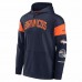 Denver Broncos Men's Nike Navy Sideline Athletic Arch Jersey Performance Pullover Hoodie