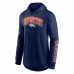 Denver Broncos Men's Fanatics Branded Navy Front Runner Pullover Hoodie