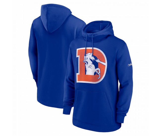 Denver Broncos Men's Nike Royal Classic Pullover Hoodie