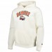 Denver Broncos Men's New Era Cream Sideline Chrome Pullover Hoodie