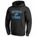 Detroit Lions Men's NFL Pro Line by Fanatics Branded Black Victory Arch Pullover Hoodie