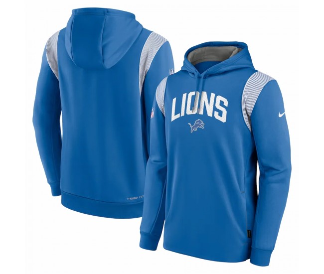 Detroit Lions Men's Nike Heathered Gray Rewind Club Fleece Pullover Hoodie