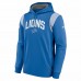 Detroit Lions Men's Nike Heathered Gray Rewind Club Fleece Pullover Hoodie