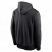 Detroit Lions Men's Nike Black RFLCTV Chevron Pullover Hoodie