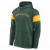 Green Bay Packers Men's Nike Green Sideline Arch Jersey Performance Pullover Hoodie