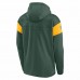 Green Bay Packers Men's Nike Green Sideline Arch Jersey Performance Pullover Hoodie