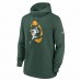 Green Bay Packers Men's Nike Green Classic Pullover Hoodie