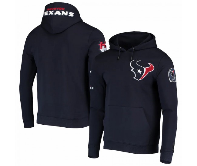 Houston Texans Men's Pro Standard Navy Logo Pullover Hoodie