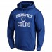 Indianapolis Colts Men's Fanatics Branded Royal Victory Arch Team Fitted Pullover Hoodie