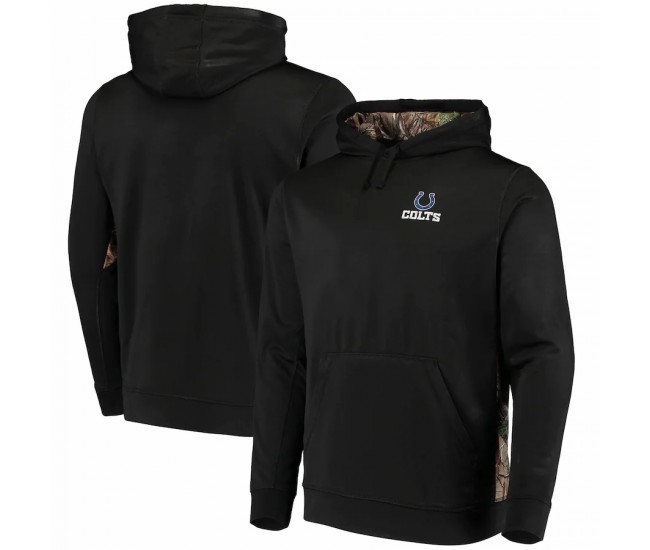 Indianapolis Colts Men's Dunbrooke Black/Realtree Camo Logo Ranger Pullover Hoodie