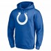 Indianapolis Colts Men's Shaquille Leonard Fanatics Branded Royal Player Icon Name & Number Fitted Pullover Hoodie