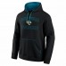 Jacksonville Jaguars Men's Fanatics Branded Black Tiebreaker Pullover Hoodie