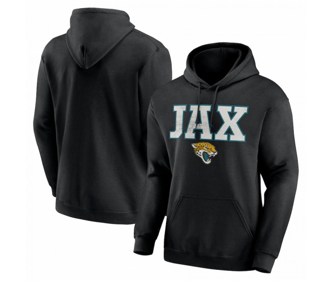 Jacksonville Jaguars Men's Black Scoreboard Pullover Hoodie