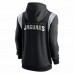 Jacksonville Jaguars Men's Nike Black Performance Sideline Lockup Full-Zip Hoodie