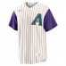 Arizona Diamondbacks Luis Gonzalez Men's Nike Cream/Purple Alternate Cooperstown Collection Player Jersey