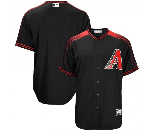 Men's Arizona Diamondbacks Black Big & Tall Replica Team Jersey