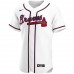 Atlanta Braves Ronald Acuna Jr. Men's Nike White Home Authentic Player Jersey