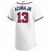 Atlanta Braves Ronald Acuna Jr. Men's Nike White Home Authentic Player Jersey