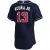 Atlanta Braves Ronald Acuna Jr. Men's Nike Navy Alternate Authentic Player Jersey