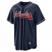 Atlanta Braves Ronald Acuna Jr. Men's Nike Navy Alternate Replica Player Name Jersey