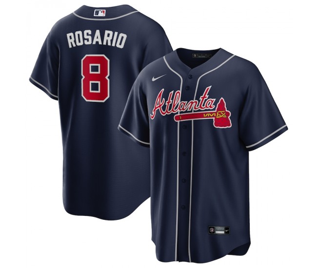 Atlanta Braves Eddie Rosario Men's Nike Navy Alternate Replica Player Jersey