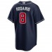 Atlanta Braves Eddie Rosario Men's Nike Navy Alternate Replica Player Jersey