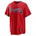 Atlanta Braves Eddie Rosario Men's Nike Red Alternate Replica Player Jersey