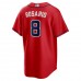 Atlanta Braves Eddie Rosario Men's Nike Red Alternate Replica Player Jersey