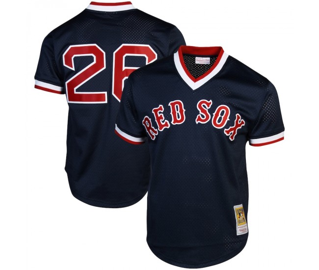 Mitchell & Ness Wade Boggs Boston Red Sox 1992 Authentic Cooperstown Collection Batting Practice Jersey - Navy Blue