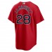 Boston Red Sox J.D. Martinez Men's Nike Red Alternate Replica Player Name Jersey