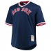 Boston Red Sox Wade Boggs Men's Mitchell & Ness Navy Big & Tall Cooperstown Collection Mesh Batting Practice Jersey