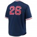 Boston Red Sox Wade Boggs Men's Mitchell & Ness Navy Big & Tall Cooperstown Collection Mesh Batting Practice Jersey