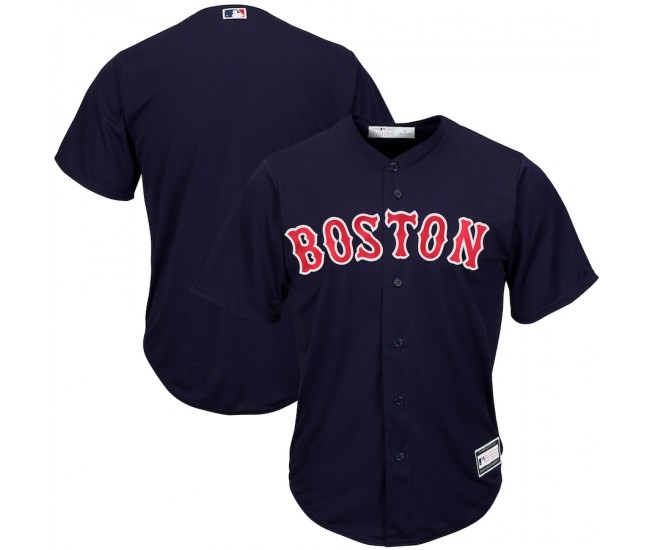 Men's Boston Red Sox Navy Big & Tall Replica Team Jersey