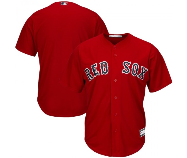 Men's Boston Red Sox Red Big & Tall Replica Team Jersey