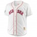 Boston Red Sox David Ortiz Men's Mitchell & Ness White Big & Tall Home Authentic Player Jersey