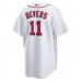 Boston Red Sox Rafael Devers Men's Nike White 2021 Patriots' Day Official Replica Player Jersey