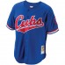 Chicago Cubs Ryne Sandberg Men's Mitchell & Ness Royal Cooperstown Collection Mesh Batting Practice Button-Up Jersey