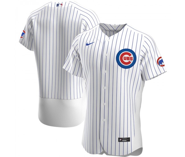 Chicago Cubs Men's Nike White Home Authentic Team Jersey