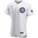 Chicago Cubs Men's Nike White Home Authentic Team Jersey