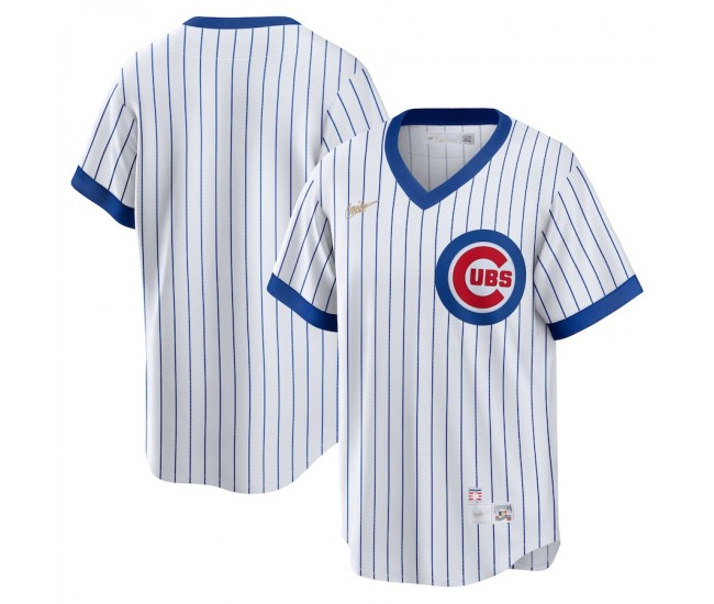 Chicago Cubs Men's Nike White Home Cooperstown Collection Team Jersey