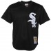 Chicago White Sox Carlton Fisk Men's Mitchell & Ness Black 1991 Authentic Cooperstown Collection Batting Practice Jersey