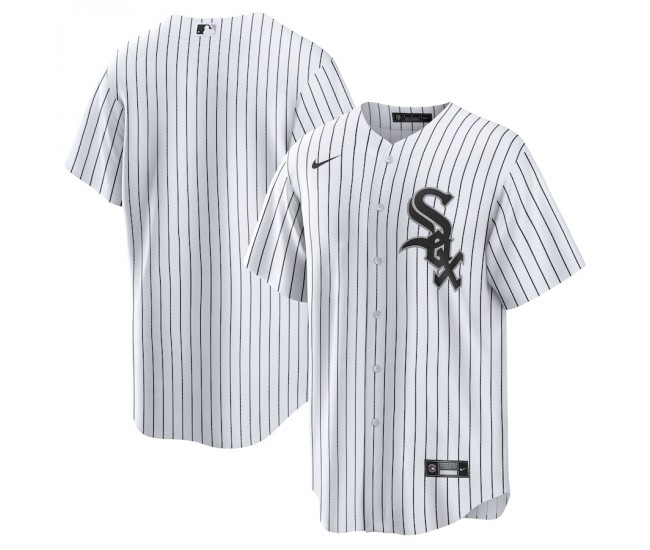 Chicago White Sox Men's Nike White Home Replica Team Jersey