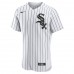 Chicago White Sox Yoan Moncada Men's Nike White Home Authentic Player Jersey