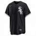 Chicago White Sox Yoan Moncada Men's Nike Black Alternate Replica Player Name Jersey