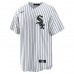 Chicago White Sox Dallas Keuchel Men's Nike White/Black Home Replica Player Jersey