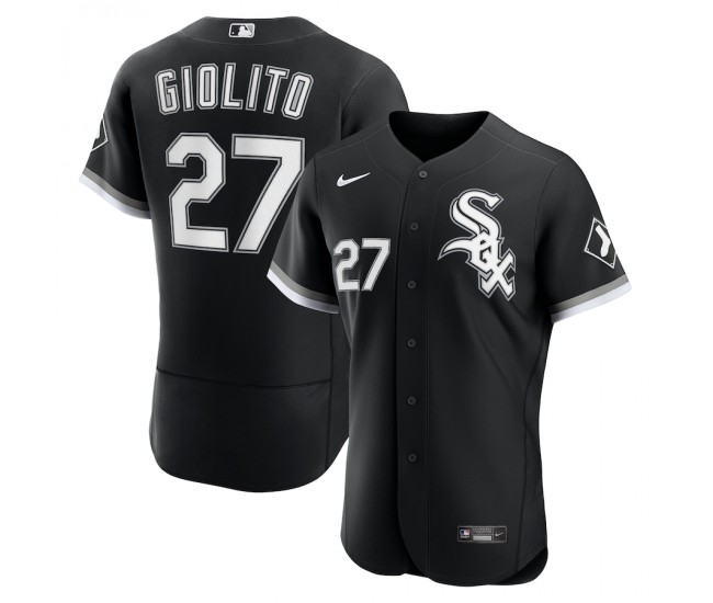 Chicago White Sox Lucas Giolito Men's Nike Black Alternate Authentic Player Jersey