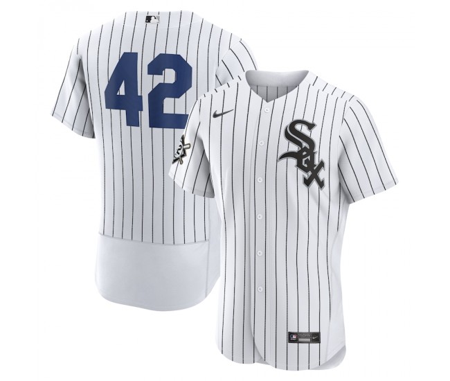 Chicago White Sox Jackie Robinson Men's Nike White Authentic Player Jersey