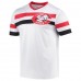 Men's Cincinnati Reds Stitches White Cooperstown Collection V-Neck Jersey