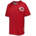 Cincinnati Reds Ken Griffey Jr. Men's Mitchell & Ness Red Cooperstown Collection Mesh Batting Practice Jersey